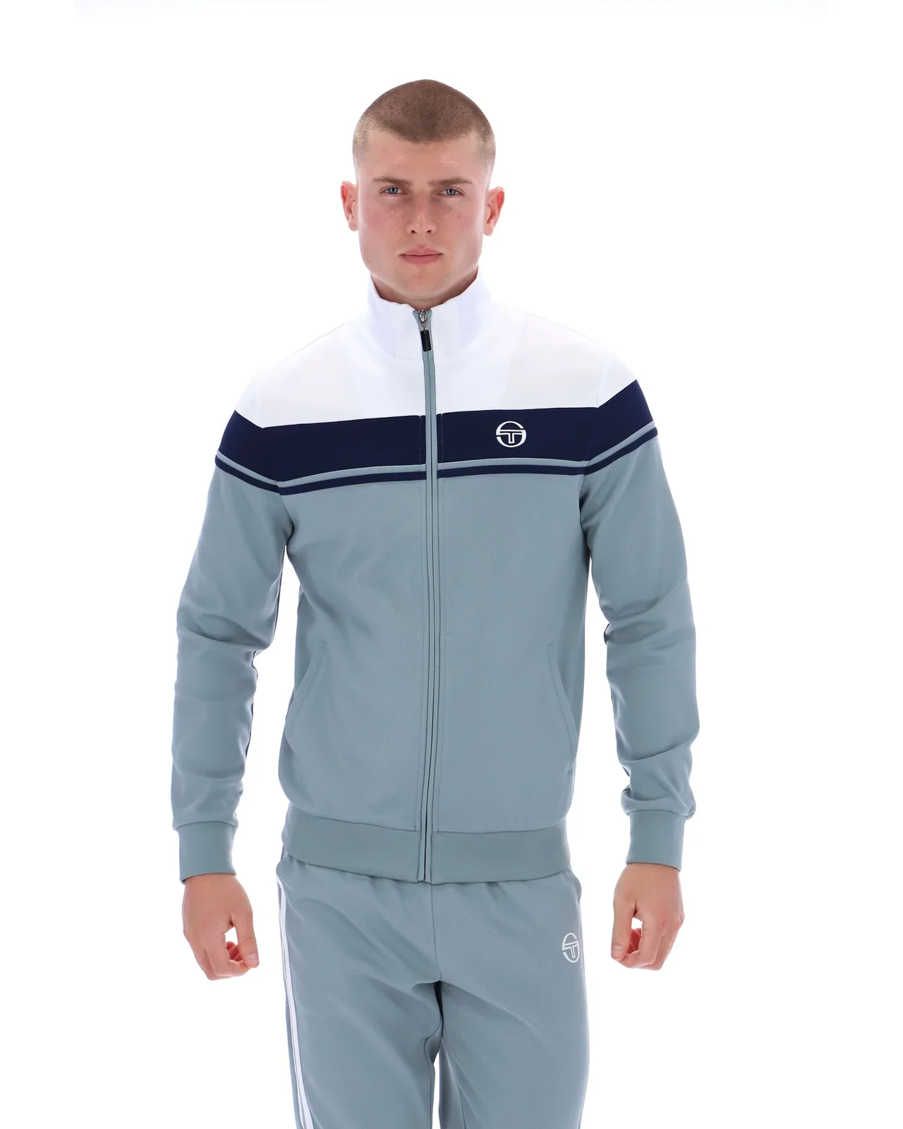Navy Track Top Collection